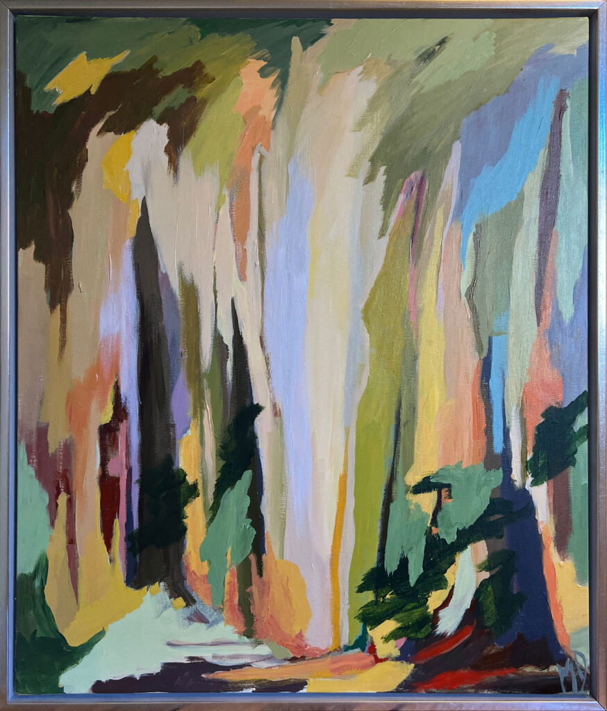 Aftenstund ved Fåresø II, 60x70 akryl