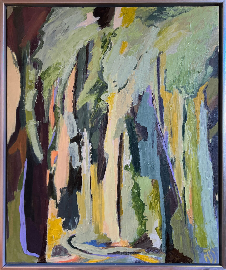 Forårsblæst, 50x60 akryl