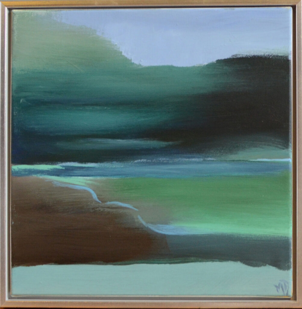 Nattelys Skagen, 40x40 akryl