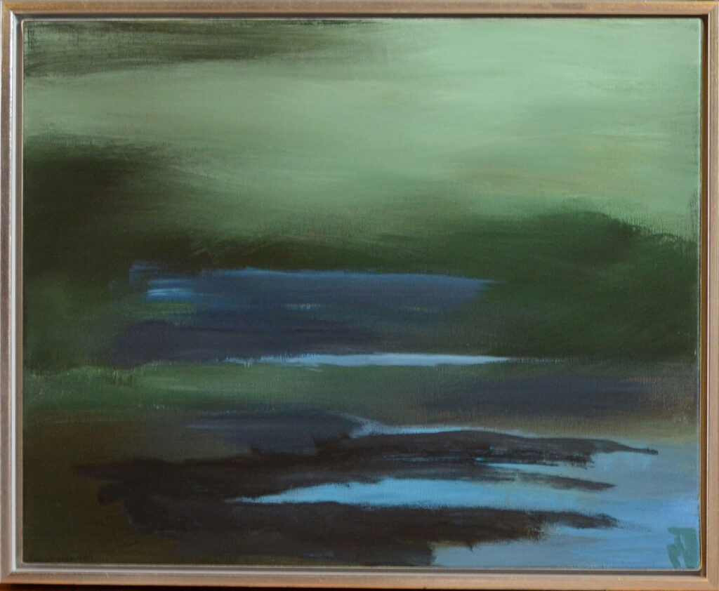 Nattelys Skagen, 40x40 akryl