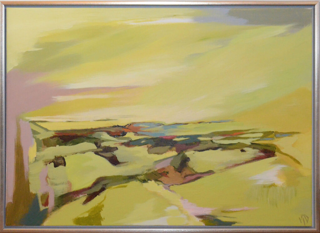 Børglum, 50x70 akryl på lærred