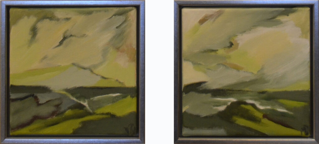 Danmarksbilleder, 2x20x20 akryl