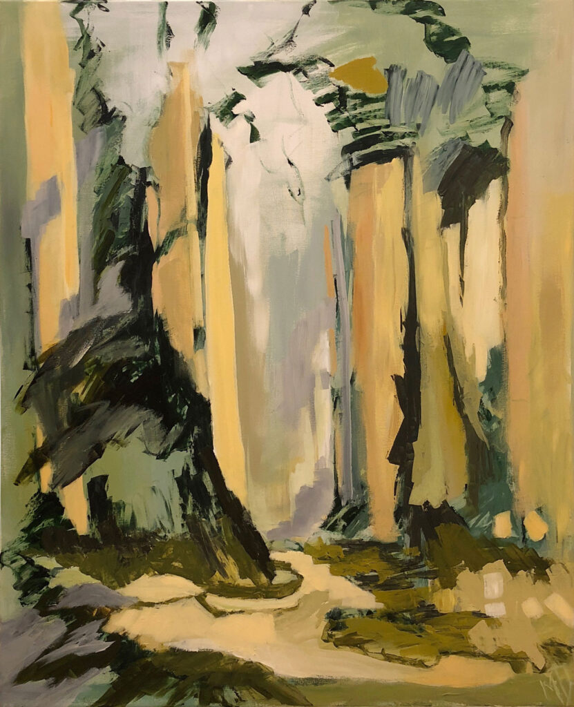 Sommer, 80x100 akryl på lærred