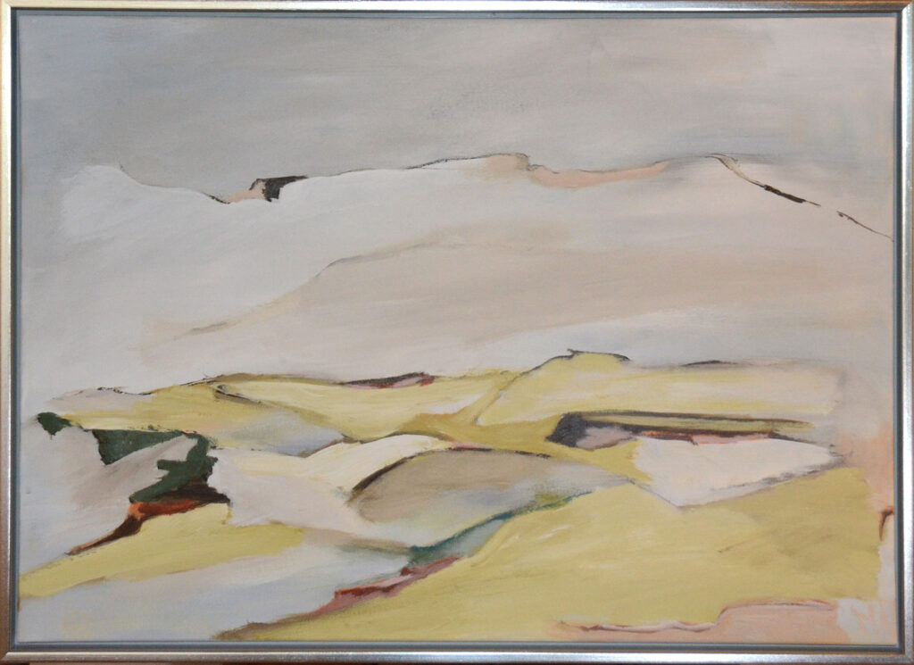 Sommerlys, Vendsyssel II, 60x70 akryl på lærred